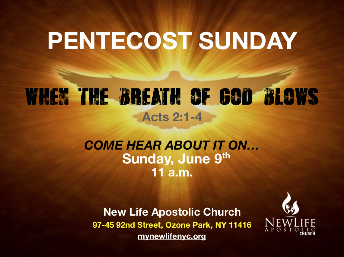 Pentecost: When the Breath of God Blows