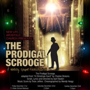 Get your Prodigal Scrooge Tickets Now!!!